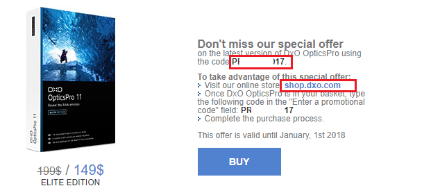 DxO OpticsPro 11 crack free special offer